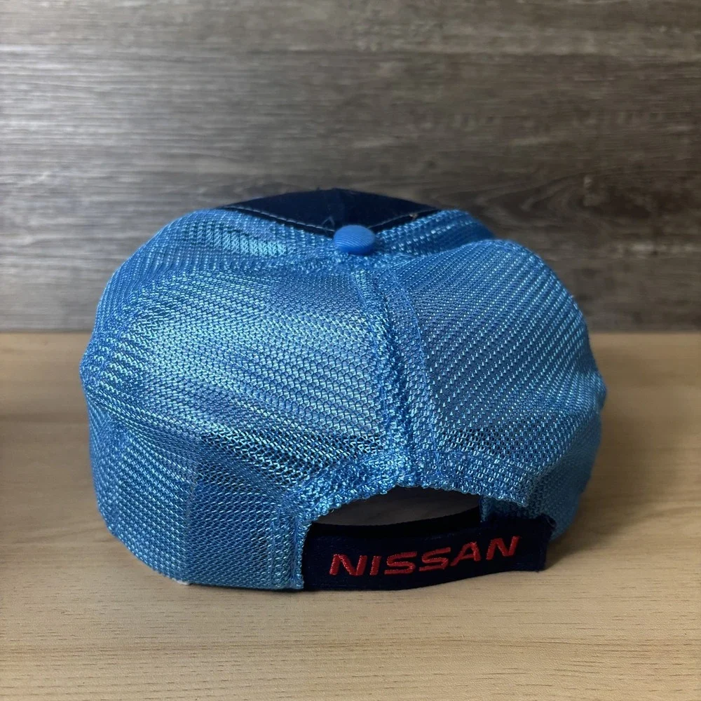 Tennessee Titans Hat Cap Snap Back Blue Black NFL Football Trucker Mesh Mens